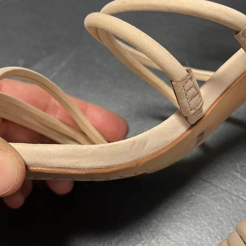 Vince Camuto Strappy Heels – Cream Color - Picture 8 of 8